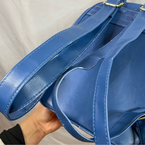 Disney Winnie the Pooh Fuzzy Overalls Mini backpack - Picture 6 of 10